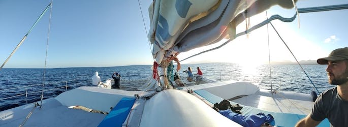 Crucero al atardecer en Lanzarote con avistamiento de delfines